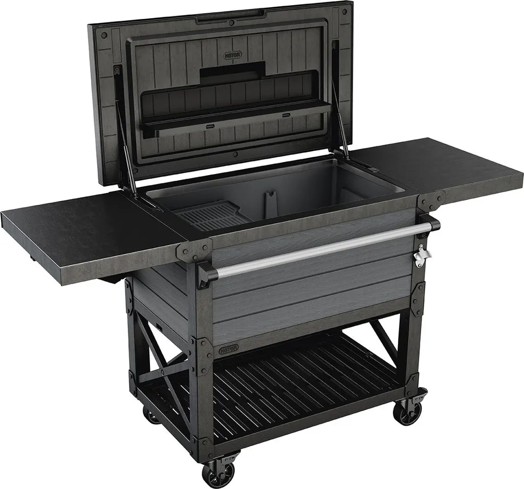 Gardez vos Boissons au Frais avec la Table de Jardin Keter Patio Cooler