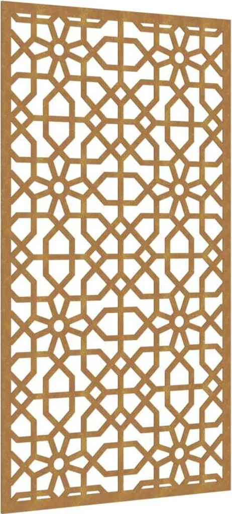 Décoration de jardin en acier corten 105x55cm résistante et design