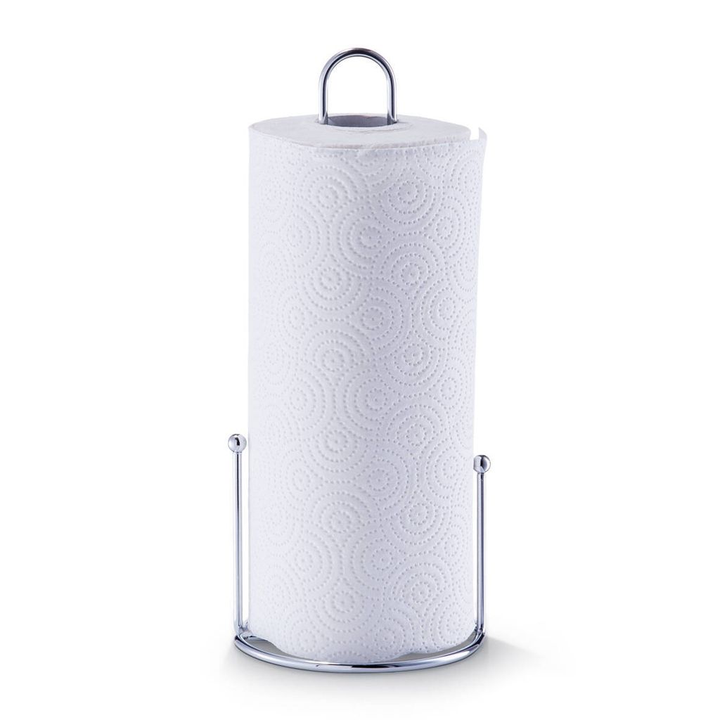 Metalowy stojak na ręcznik papierowy, Ø 13,5 x 30 cm Zdjęcie produktu 