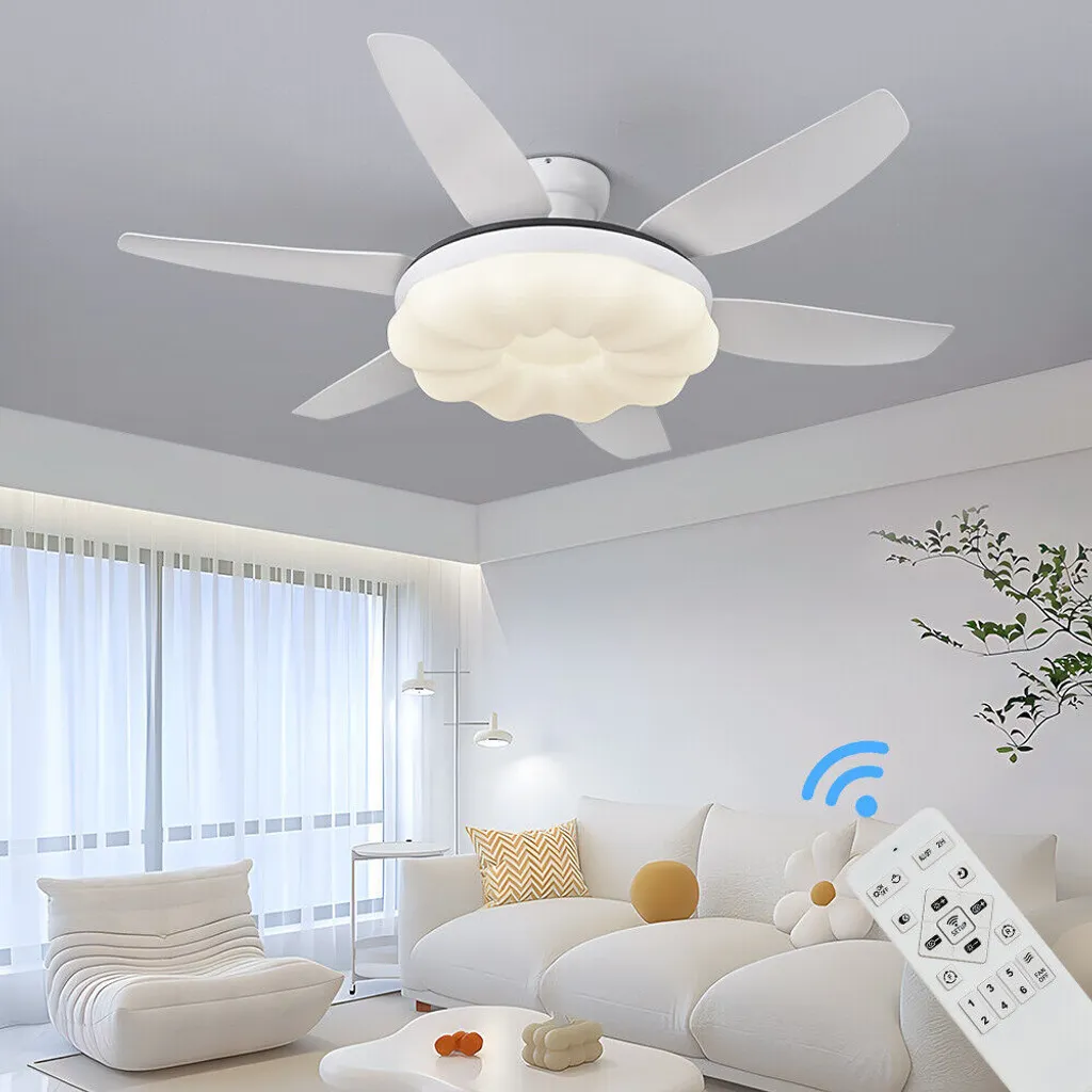 5250-2 Illuminazione a LED con telecomando Colore della luce/luminosità regolabile 6 velocità, timer 2 ore Modalità estiva e invernale