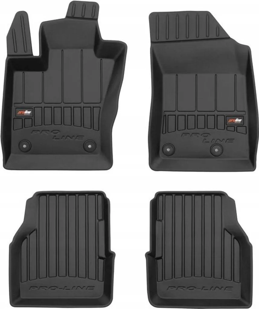 Accessori Interni Jeep Compass 2: Tappeti Gomma 3D Design Esclusivo