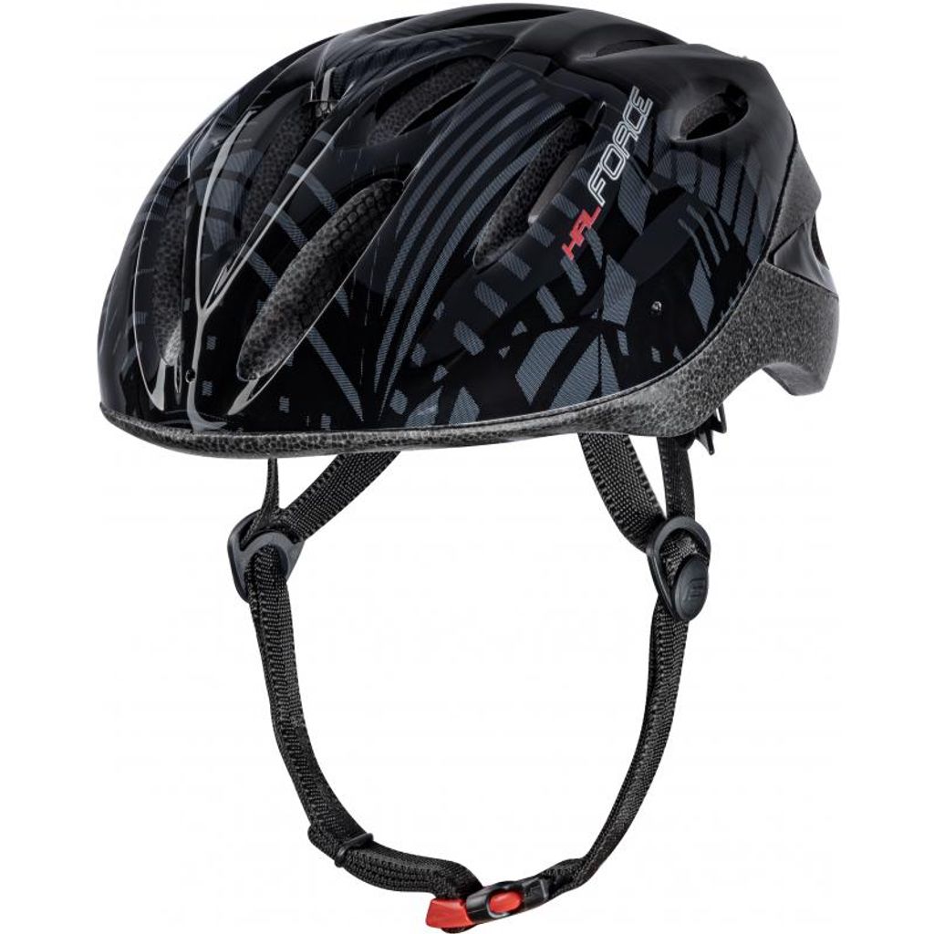 Force Hal Helm schwarz größe S-M (54-58 cm) 902523