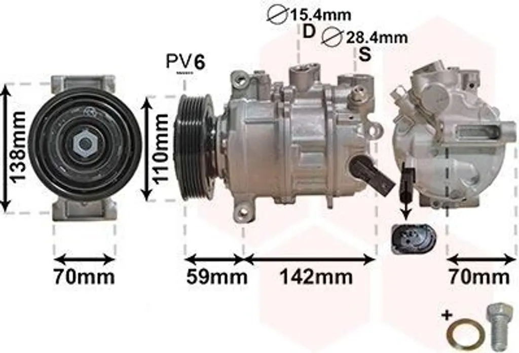 Compresseur de clim pour Audi A4 B8 et Q5 : retrouvez un air frais optimal