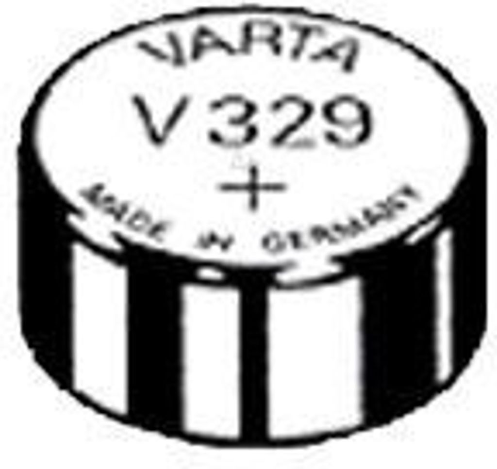 Varta Uhrenbatterie V329 Produktbild 