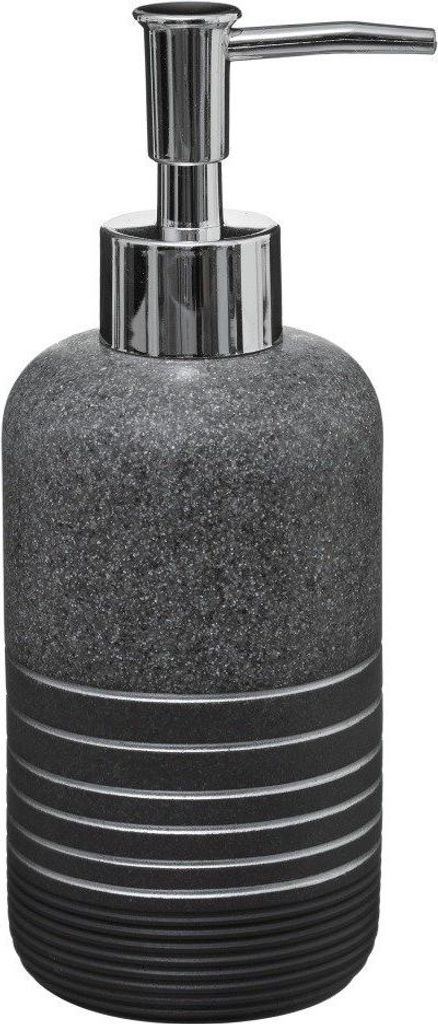 Seifenspender oder Lotion aus Polyresin, Kollektion Silver - 5five Simple Smart