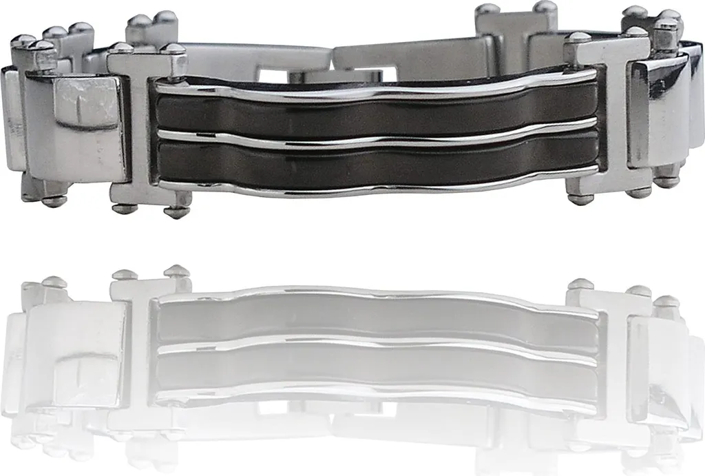 Gioiello Uomo Bracciale Acciaio PVD Nero 21cm - Il Tuo Nuovo Must-Have