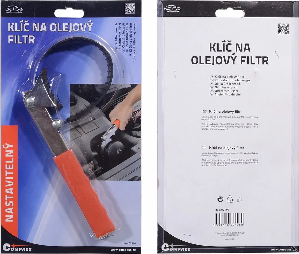 Klíč na olejový filtr PROFI - 2