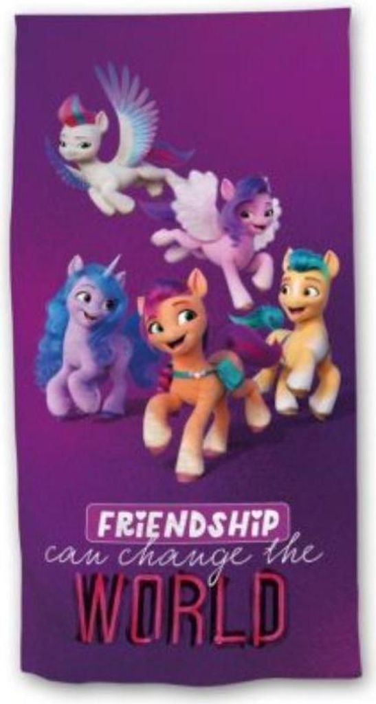 Osuška My Little Pony 70 x 140 cm fialová Obrázek produktu 