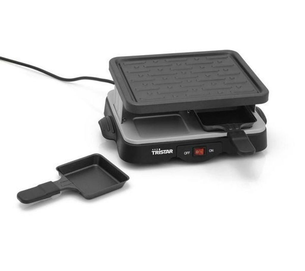 Tristar Raclette Grill 4 Personen 4 Pfännchen 500 Watt RA 2949 Raclettesägeagnafslda