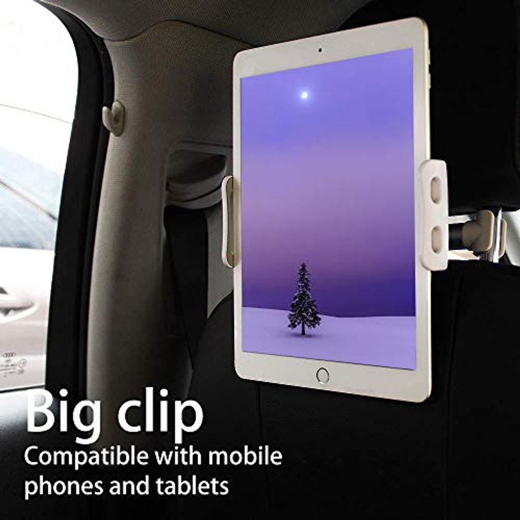 CLM-Tech Tablet Halterung Auto Kopfstütze 