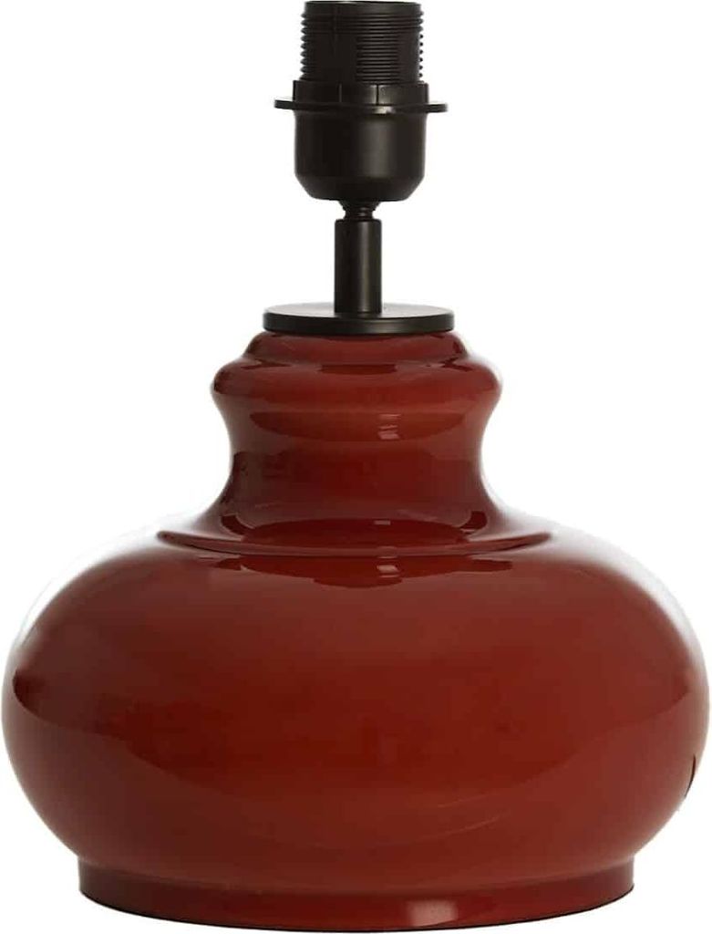 Lampada da tavolo - marrone - Verde - vetro - apparecchio Immagine del prodotto 