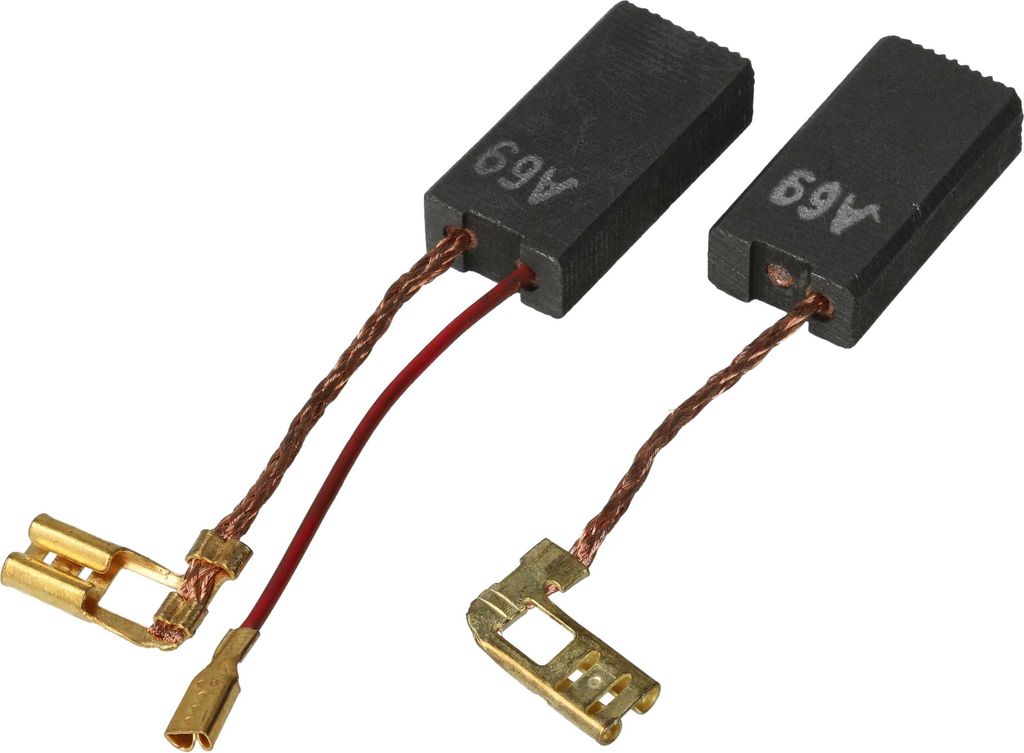 vhbw 2x Kohlebürste 6,2 x 12,5 x 24,8 mm Ersatz für Bosch Produktbild 
