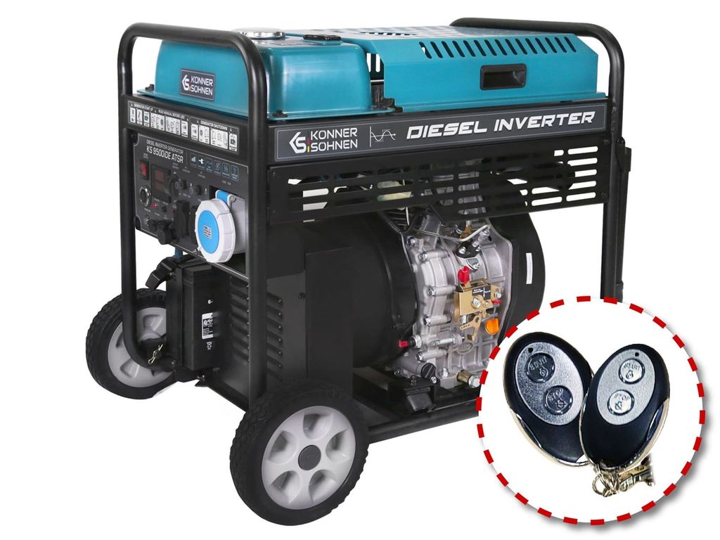 Diesel-Inverter-Generator KS 9500iDЕ ATSR