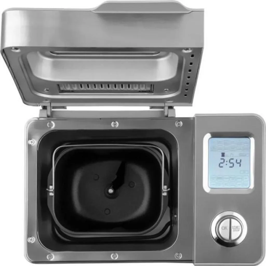 Machine à Pain Inox Sencor SBR 2000SS - 550W avec Cuisson Programmable