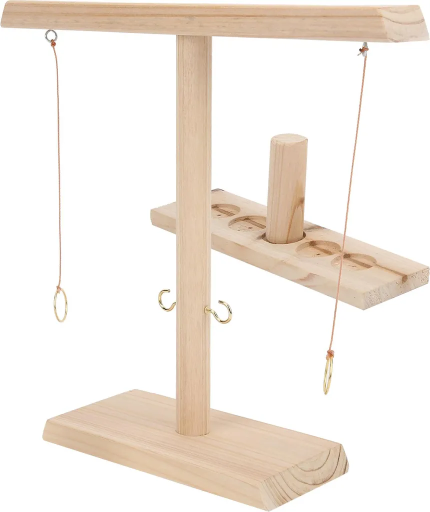 Gioco di lancio degli anelli, gioco ad anello e gancio, giochi da patio, gioco di lancio ad anello per adulti, giochi per adulti, giochi interattivi in legno fatti a mano per bar
