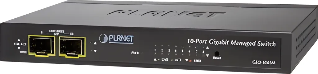 Switch Ethernet administrable de bureau à 8 ports Gigabit RJ45