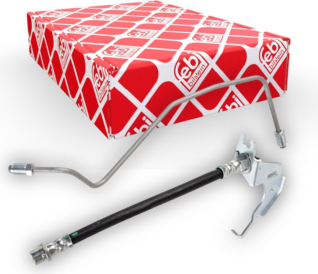 FEBI BILSTEIN 170284 Bremsschlauch Hinten Rechts für OPEL Astra H Caravan (A04) Astra H Schrägheck (A04) Astra G CC (T98) Zafira A (T98) Astra H GTC