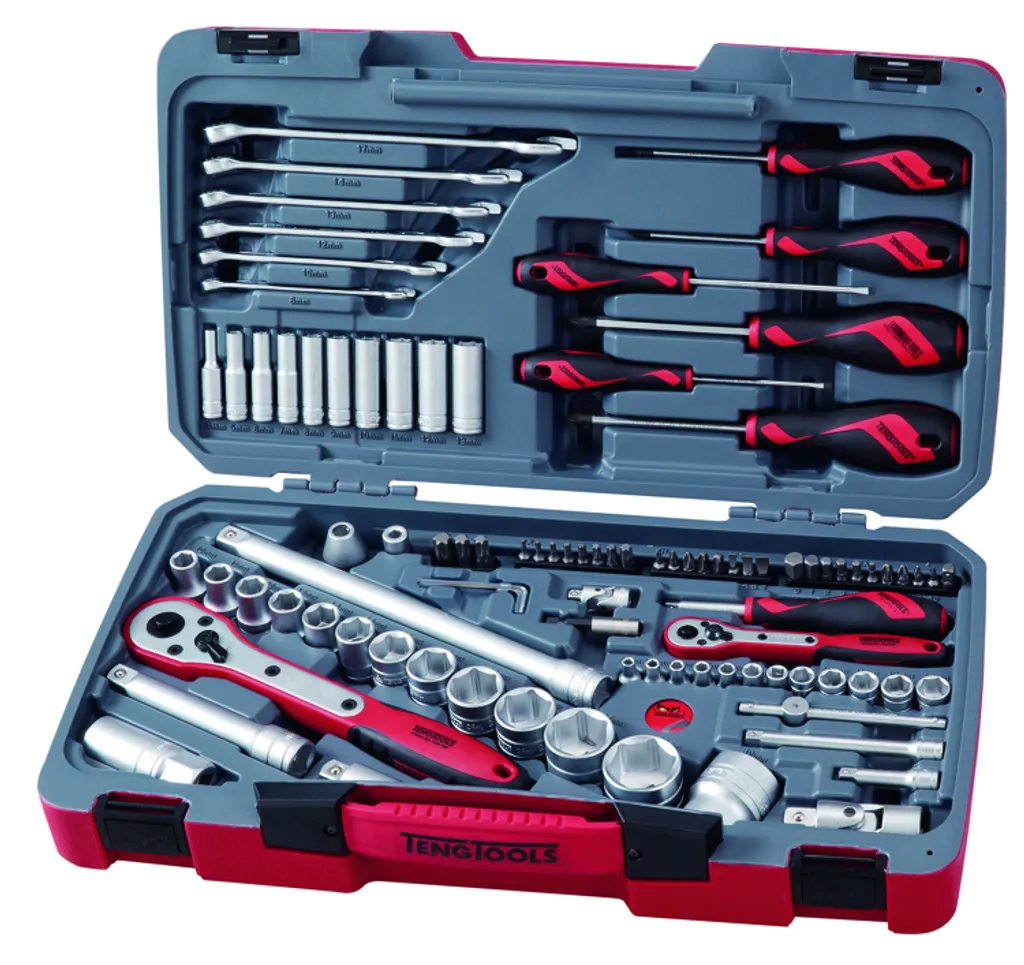 Valise outils Tengtools TM095 de 95 pièces pour entretien automobile