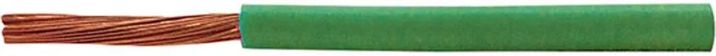 Fil Électrique de Liaison 1,5 mm² Vert - Idéal pour Goulottes et Tubes