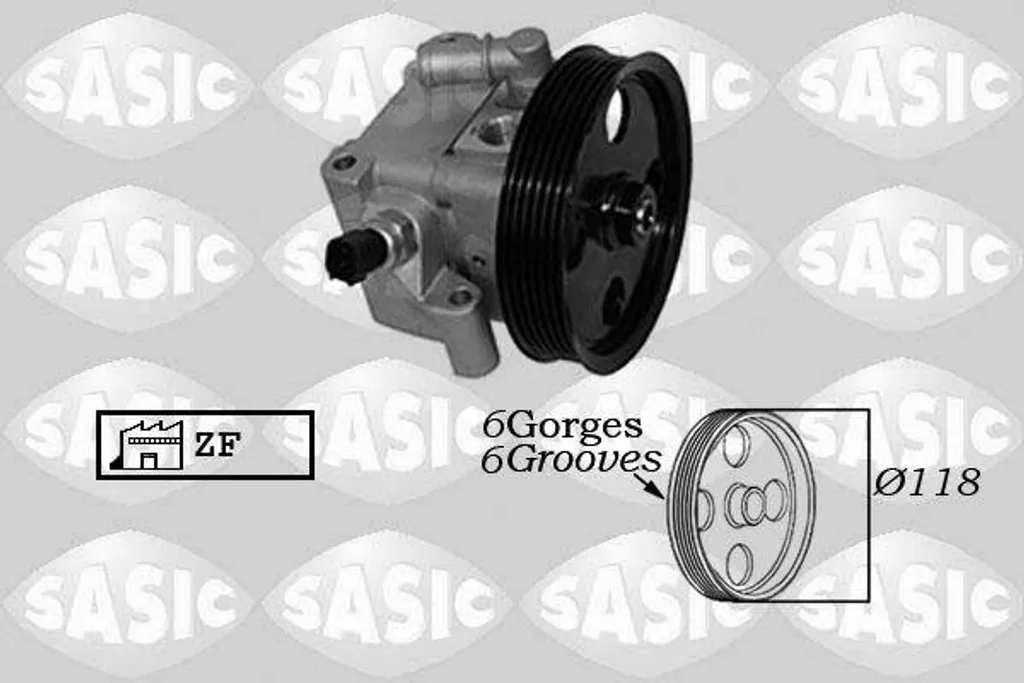 Pompe hydraulique direction OE 1329297 haute performance pour Volvo C30