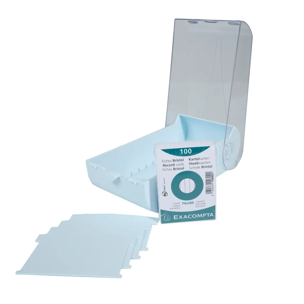 Kit 8 boîtes pour méthode de mémorisation BunnyBox A8 Bleu Pastel - 4