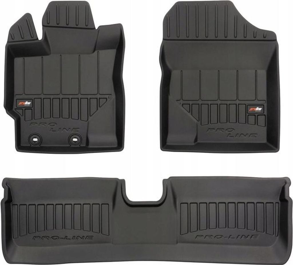 GUMMIMATTEN UND FUSSMATTEN TOYOTA Yaris 3 2011-2020 3D MULDE