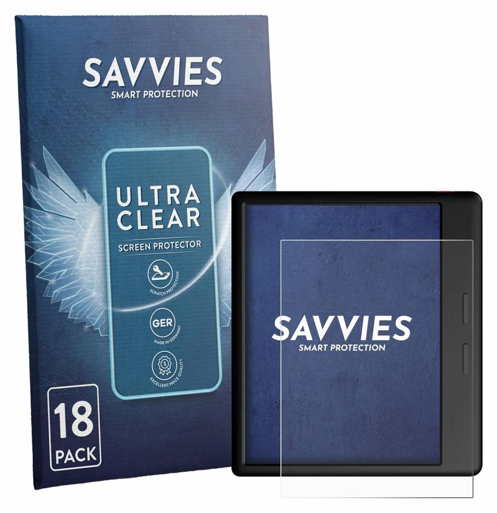 18x Für Musnap Ocean Schutzfolie Savvies Displayschutz Display Schutz Folie Klar Transparent