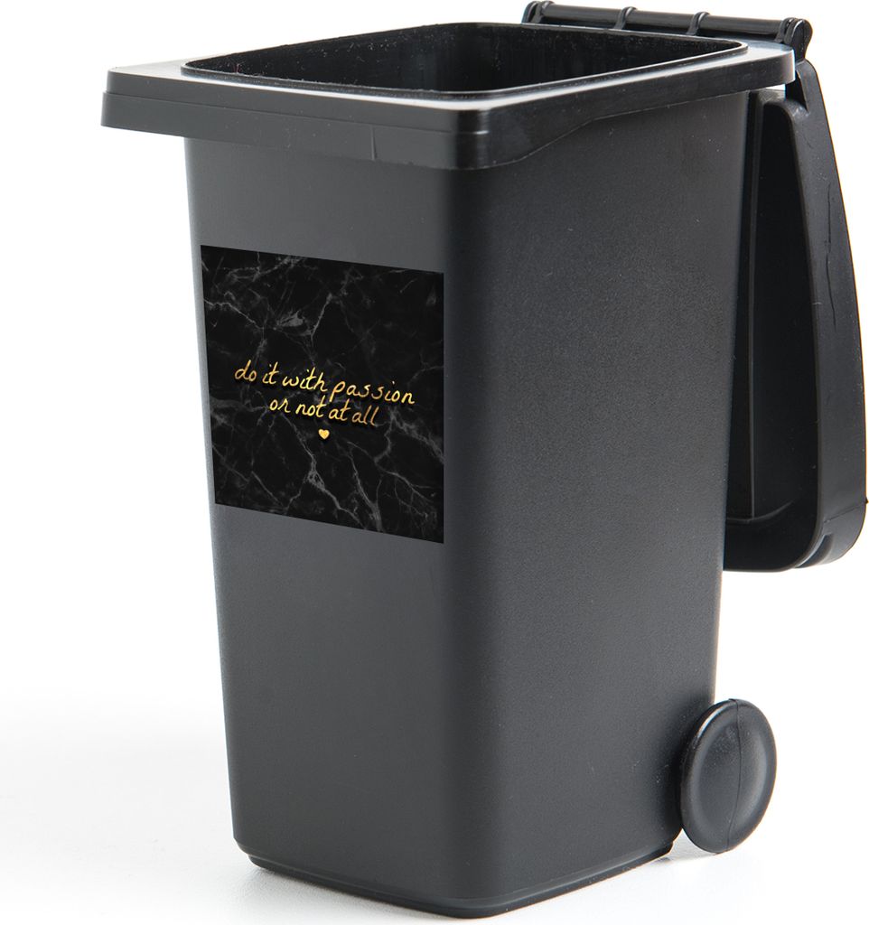 MuchoWow - Abfall-Aufkleber - Container - für Abfallcontainer