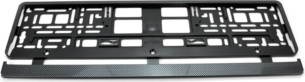 UTAL Kennzeichenhalter Nummernschildhalter carbon schwarz Produktbild 