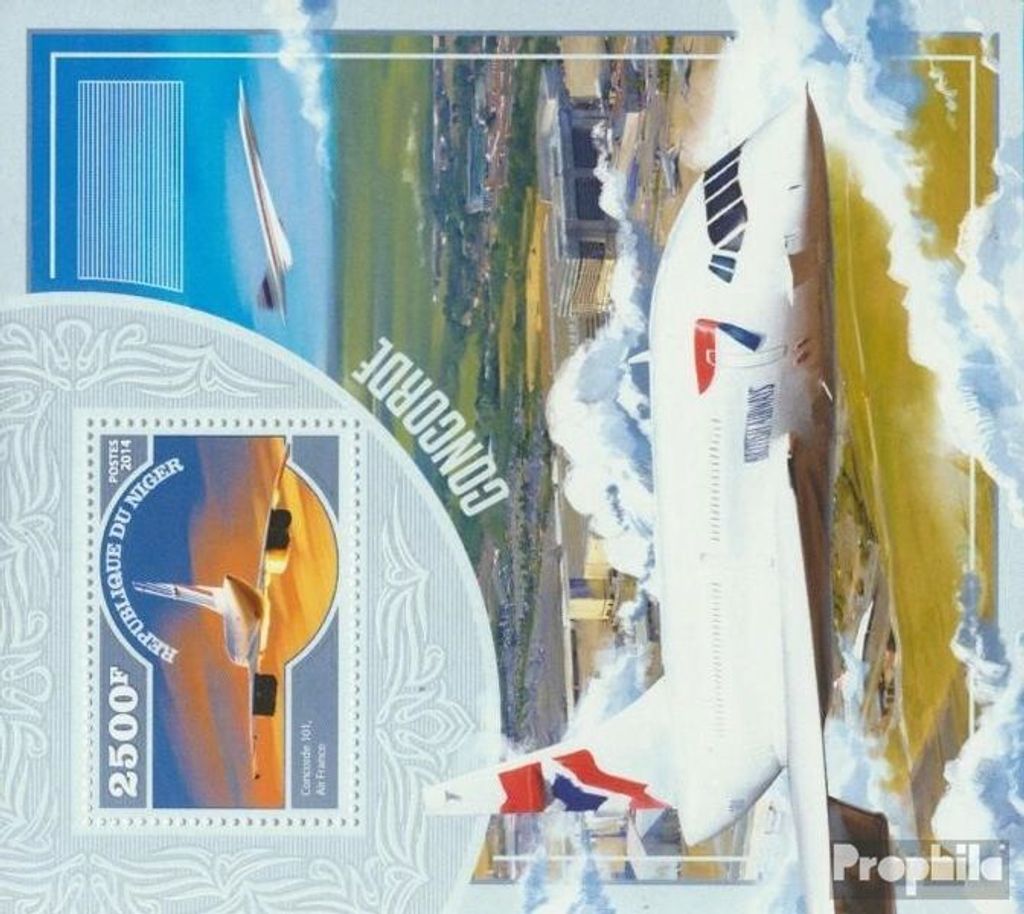 Briefmarken Niger 2014 Mi Block 393 (kompl. Ausg.) Produktbild 