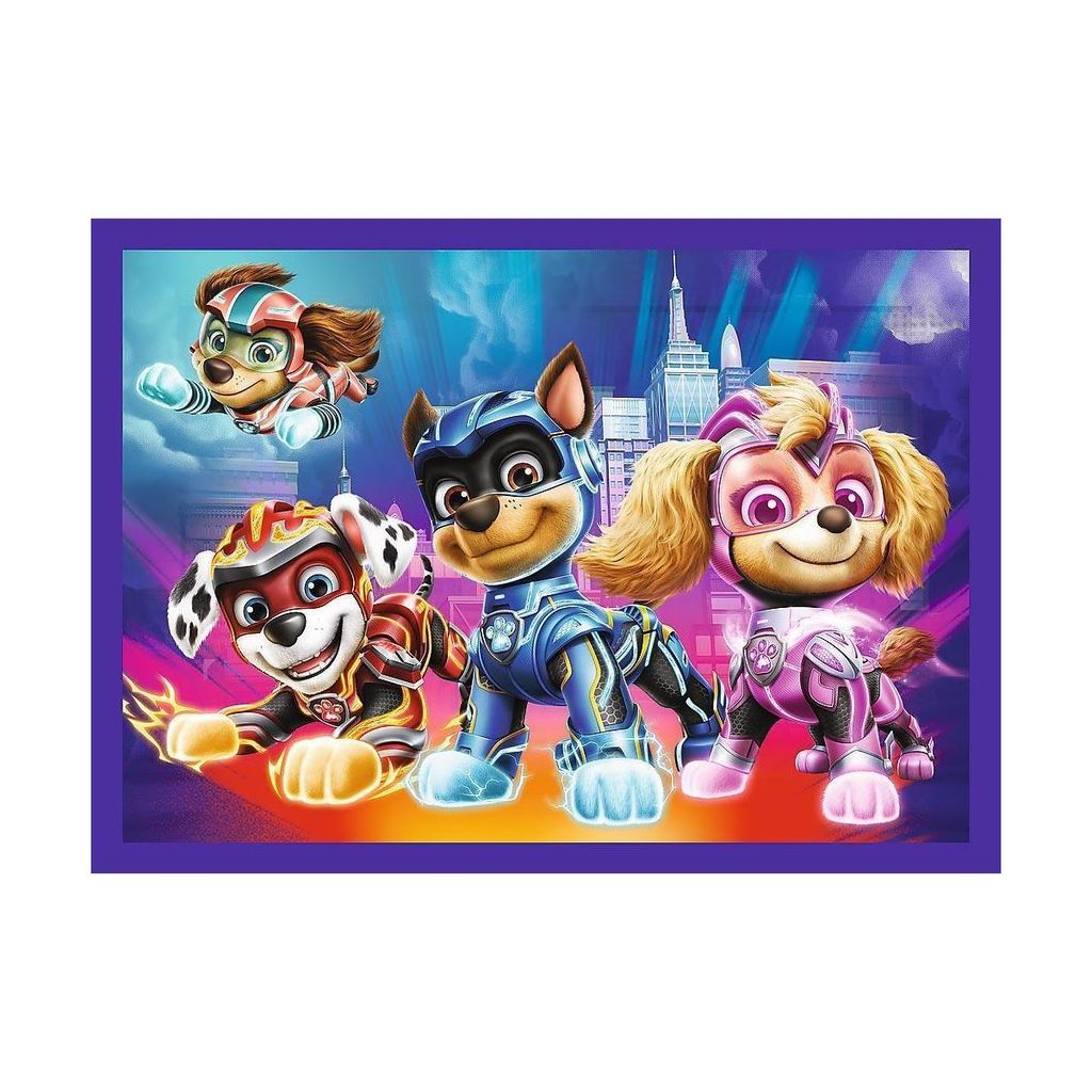Trefl Puzzle 4in1 Paw Patrol Film 2 Helden | Kaufland.de