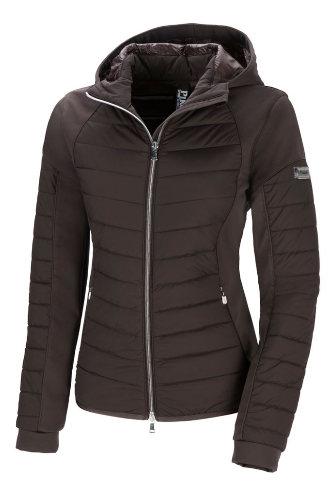 Pikeur Damen Hybrid Jacke, Damenjacke, Steppjacke " PK_LILLI " Größe - 44 Farbe - dark coffee