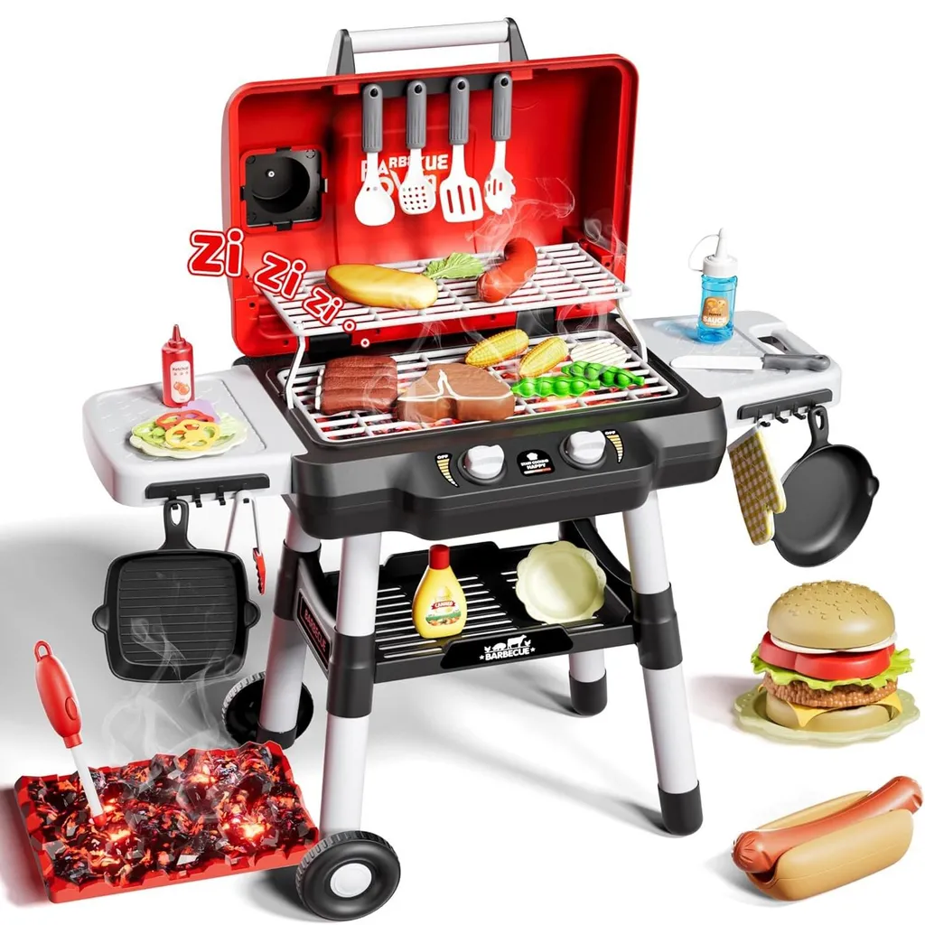 Woopie Grill Barbecue Garden Kitchen XL Interactif LED avec 31 Accessoires