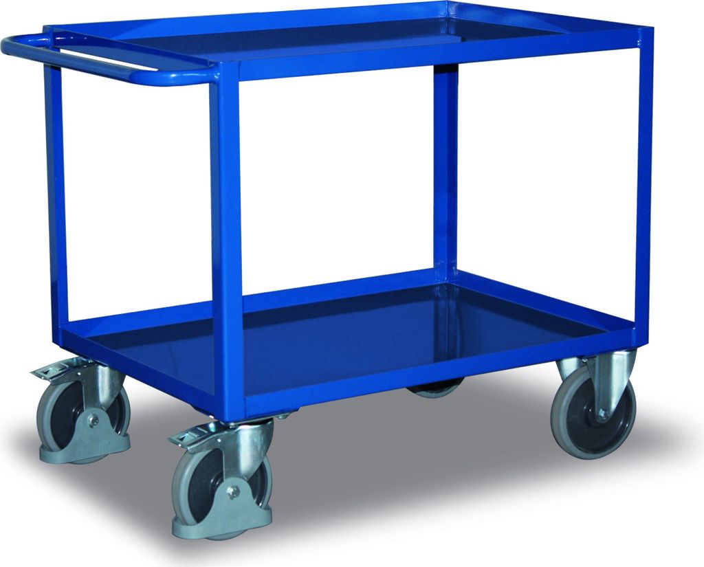 Tischwagen 400 kg 995x695 mm 2 Stahlwannen