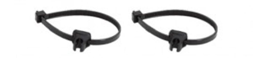 Fasi Bremsleitungshalter Fibrax schwarz 10er Set