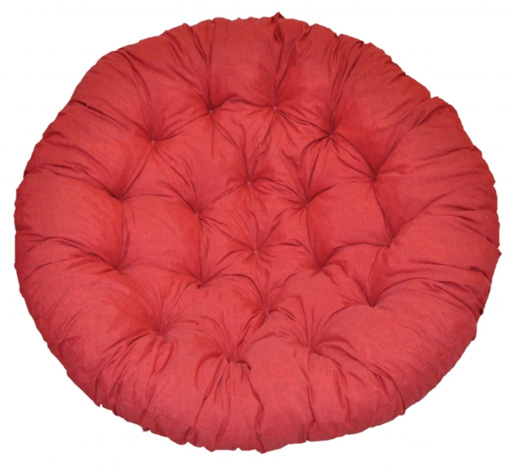 Polstr deluxe na křeslo papasan 110 cm - vínový melír Obrázek produktu 