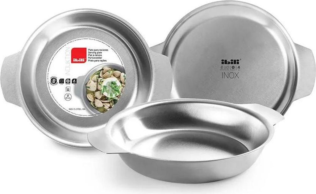 Ibili Inox 20 Cm Schmortopf Silber Silber One Size