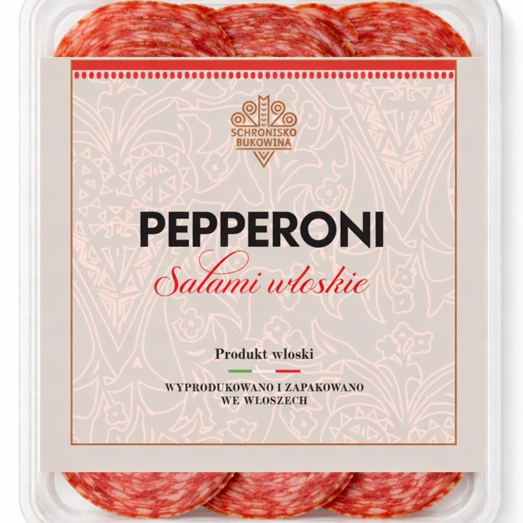 Saucisson pimenté "Pepperoni", 80 g, marque "Schronisko Image du produit 