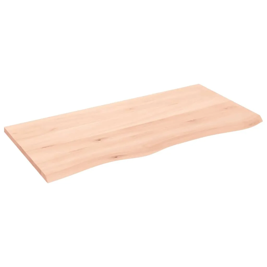 Mensola Rovere Massello 100x50x2 cm vidaXL - Legno Naturale Vivo