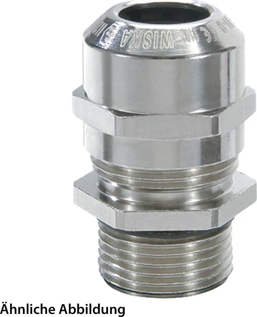 Pressacavo Wiska ATEX M25 Ottone Nichelato Lungo II2G Exeb II2D Extb