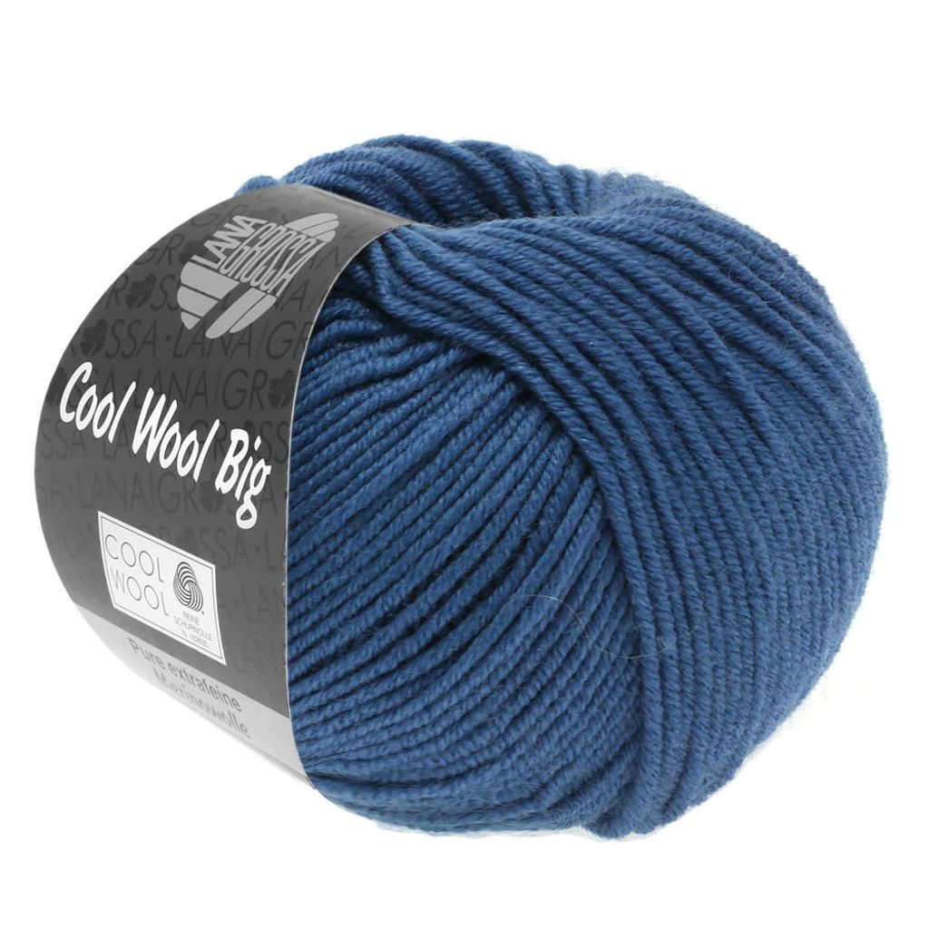 Lana Grossa - Cool Wool Big 0968 taubenblau Produktbild 