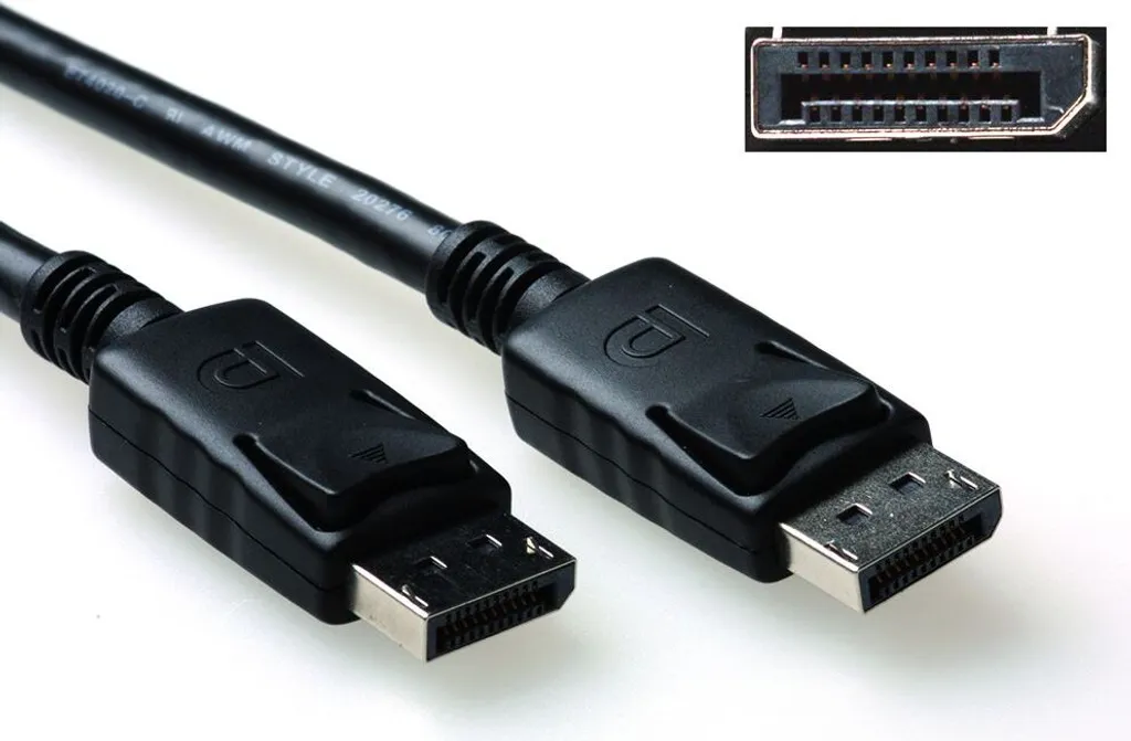 ACT AK3981 Cavo DP 3 Metri 4K: Soluzione Professionale Pin 20 PWR