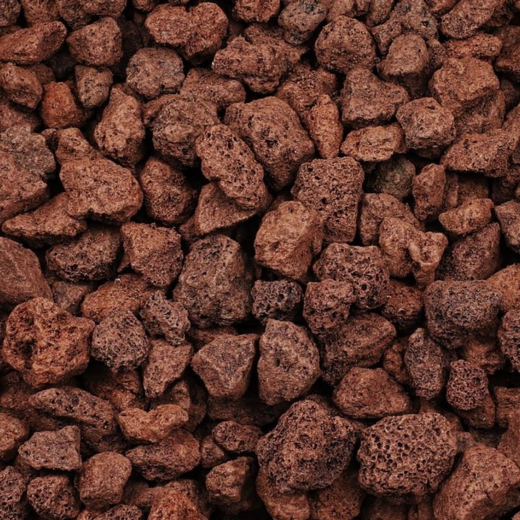 Lavasteine 20L 16-32 mm Garten Lavagranulat Aquarium Lavasteine Grill Aquarium Filtermaterial Lavakies Rot Lavamulch Lavagrill Lava Steine