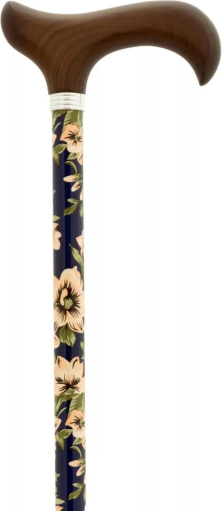 Garcia 1880 Verstelbare wandelstok – Blauw met witte Productafbeelding 