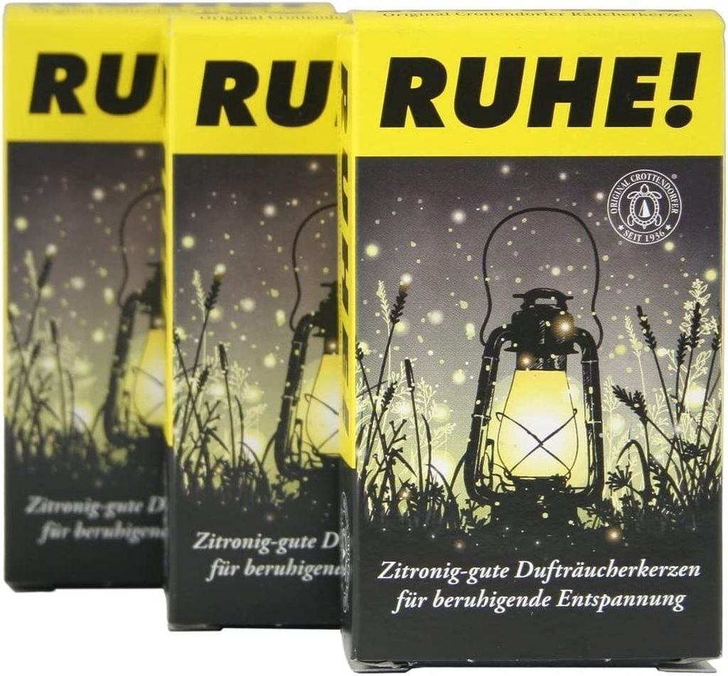 Crottendorfer Räucherkerzen - 'RUHE!' Insektenschutz - Produktbild 