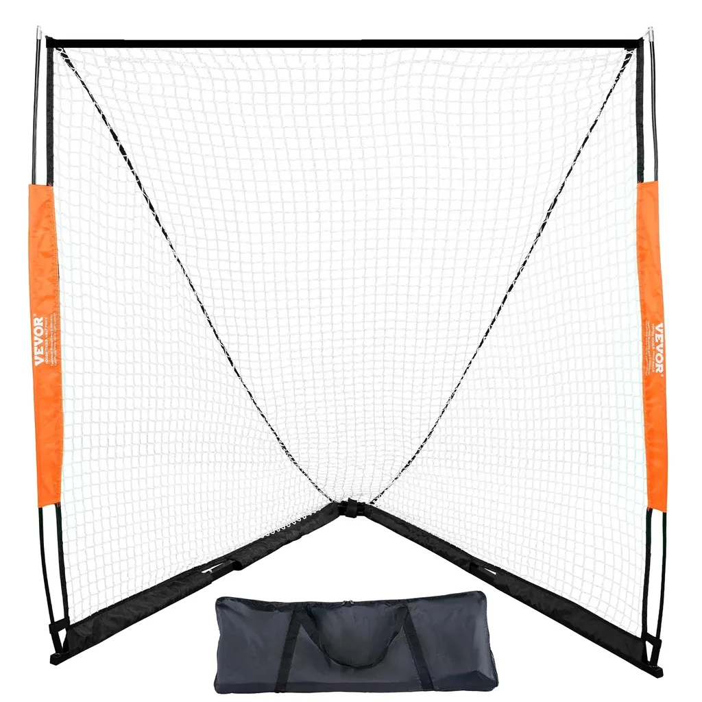But de crosse pour entraînement jardin - Cage transportable pliable