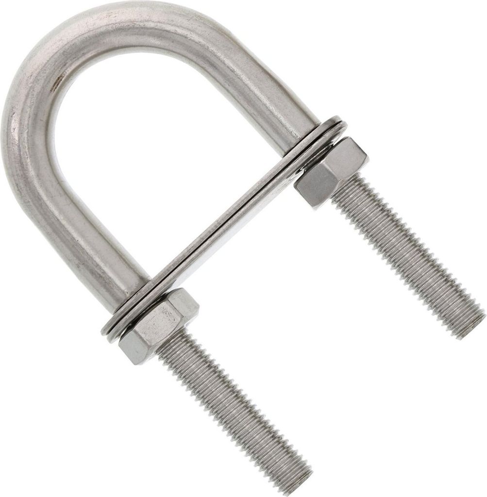 Osculati U-Bolt SS Augplatte, Leitöse