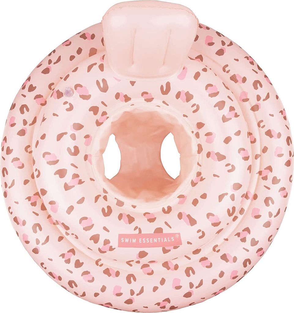 The Essentials B.V. Babyschwimmring Altrosa Leopard 0-1 J.