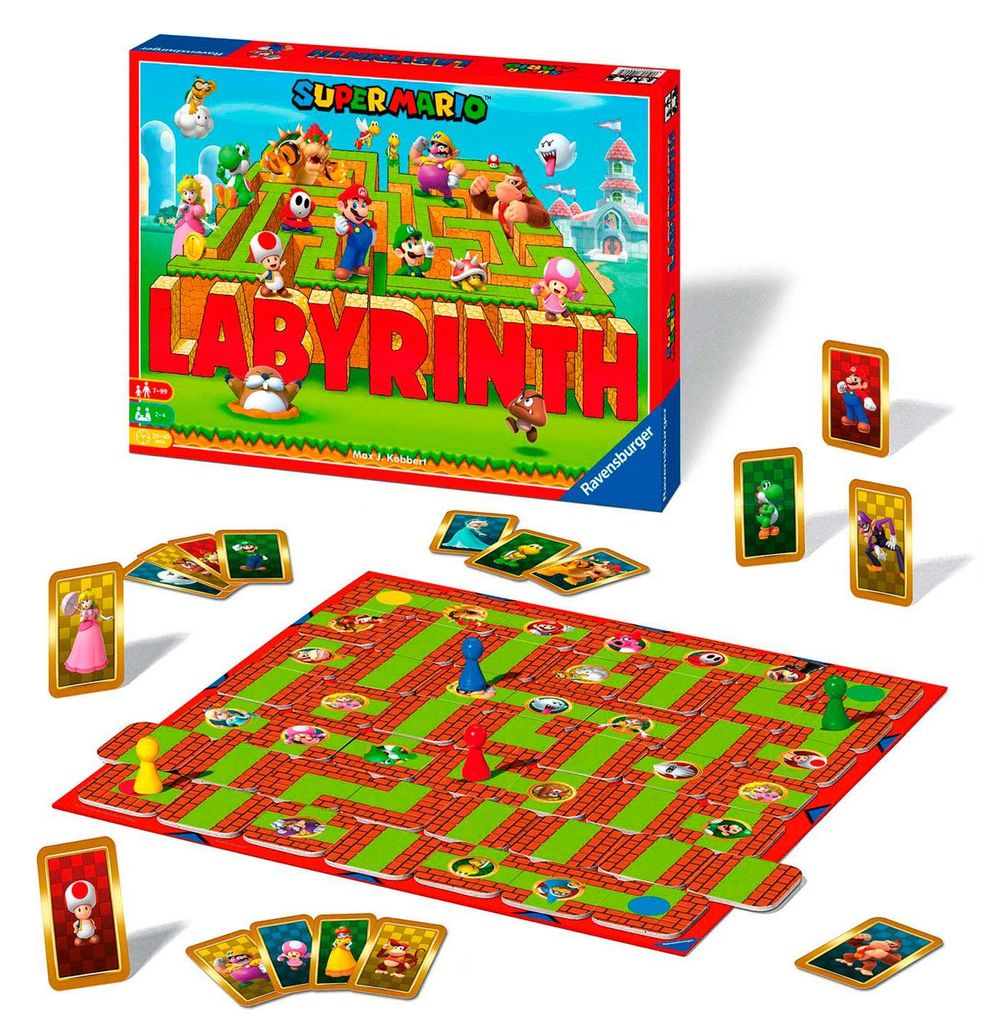Ravensburger Super Mario Labyrinth, jeu de société Image du produit 