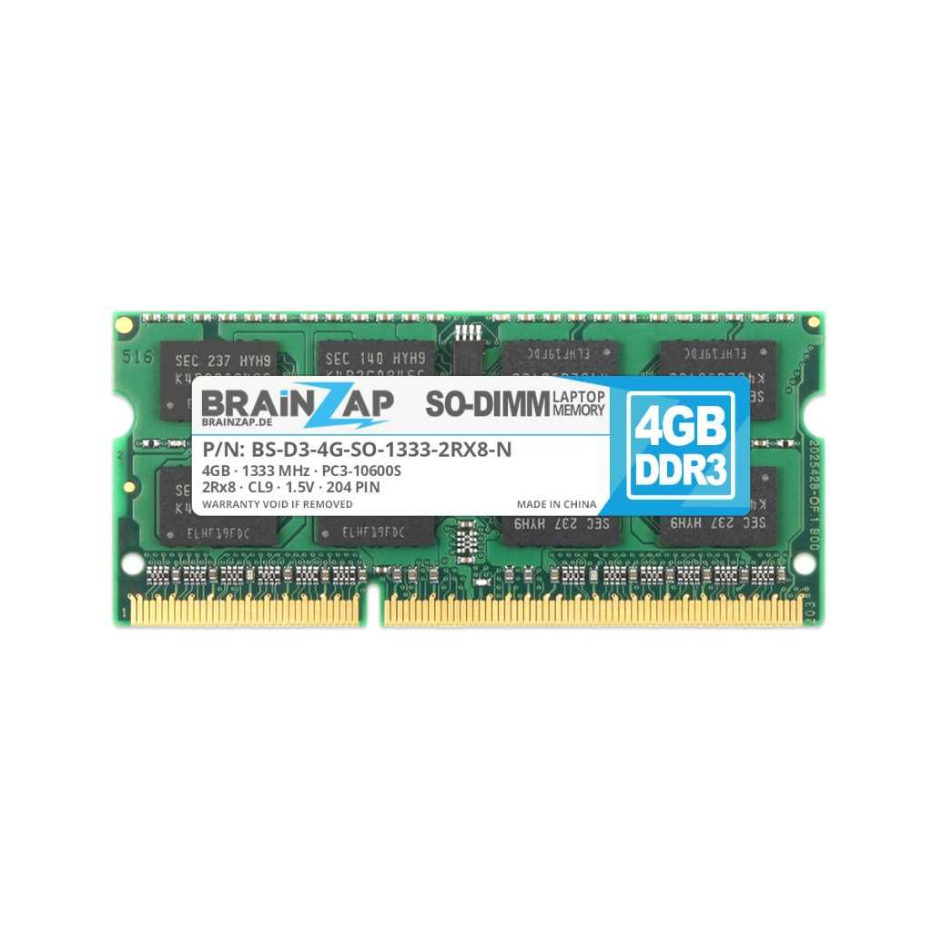 BRAINZAP Memoria RAM 8GB DDR4 SO-DIMM 2133MHz – Per Notebook, 1.2V, CL15, Non-ECC, Garanzia A Vita
